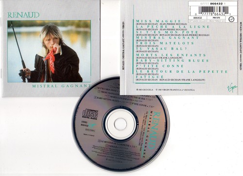 Tableau Ou Poster Paroles De Chanson De Renaud "mistral Gagnant