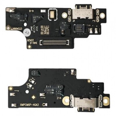 XMPCM6P-4GA3 Charge Circuit Board PCB For Xiaomi Redmi Note 13 Pro 4G
