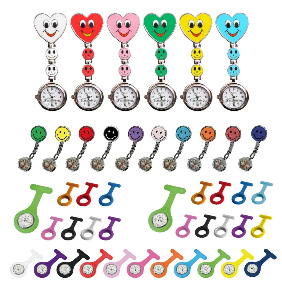 Schwesternuhr Schwesternuhren Krankenschwesteruhr Kitteluhr große Auswahl n.Wahl