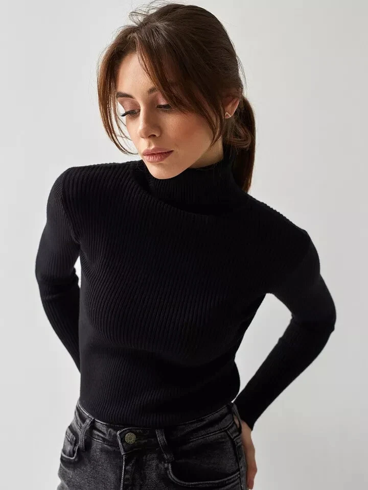 Women's Turtle Neck Jumper