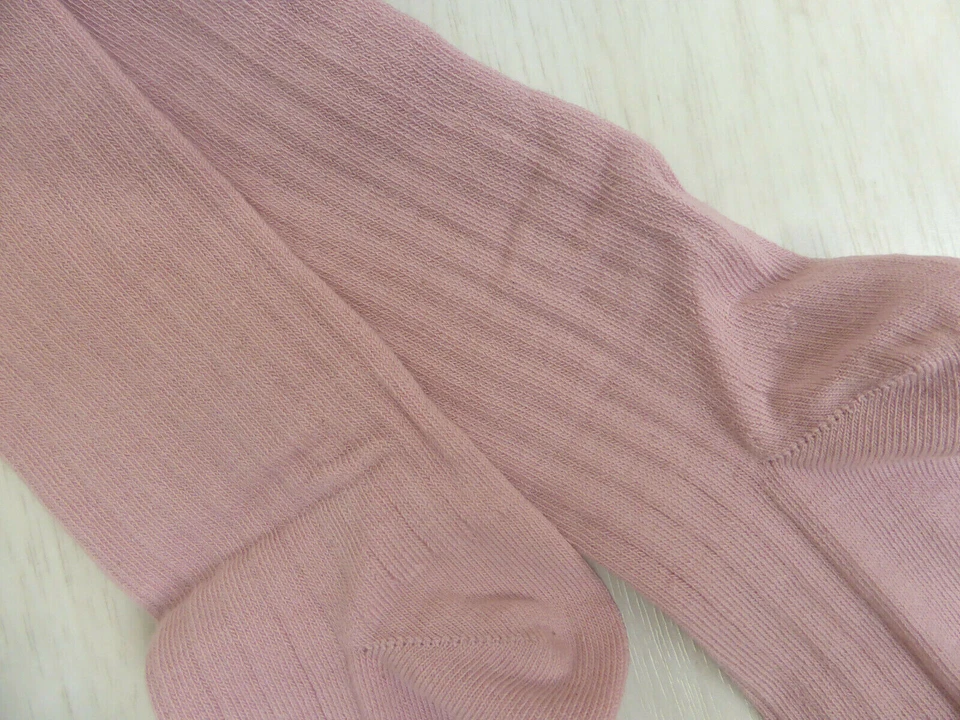 ewers Strumpfhose, wildrose uni oder hellrosa mit Blumen mit leichter Rippe. NEU - Bild 4 von 4