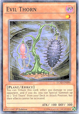 Evil Thorn LC5D-EN090 Yu-Gi-Oh! Light Play 1st Edition