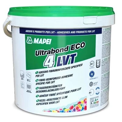 MAPEI Ultrabond Eco 4 LVT 14kg Designbelagsklebstoff Bodenbelag Klebstoff Kleber - Bild 1 von 4
