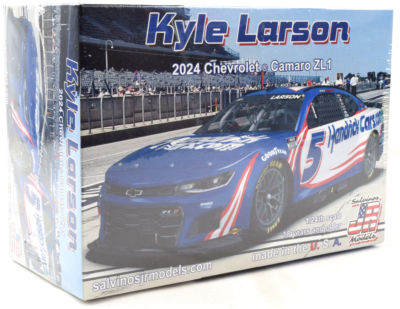 #ad Salvinos JR Models quot;Hendrickquot; Kyle Larson 2024 Camaro ZL1 Nascar 1 24 Car Kit $19.99