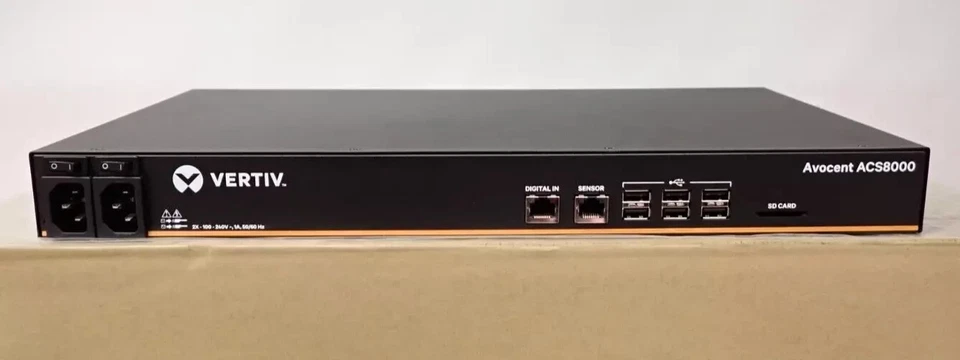 NEW Vertiv Avocent ACS8000 16-Port Console Server DAC Dual PSU ACS8016DAC - Image 2 of 4