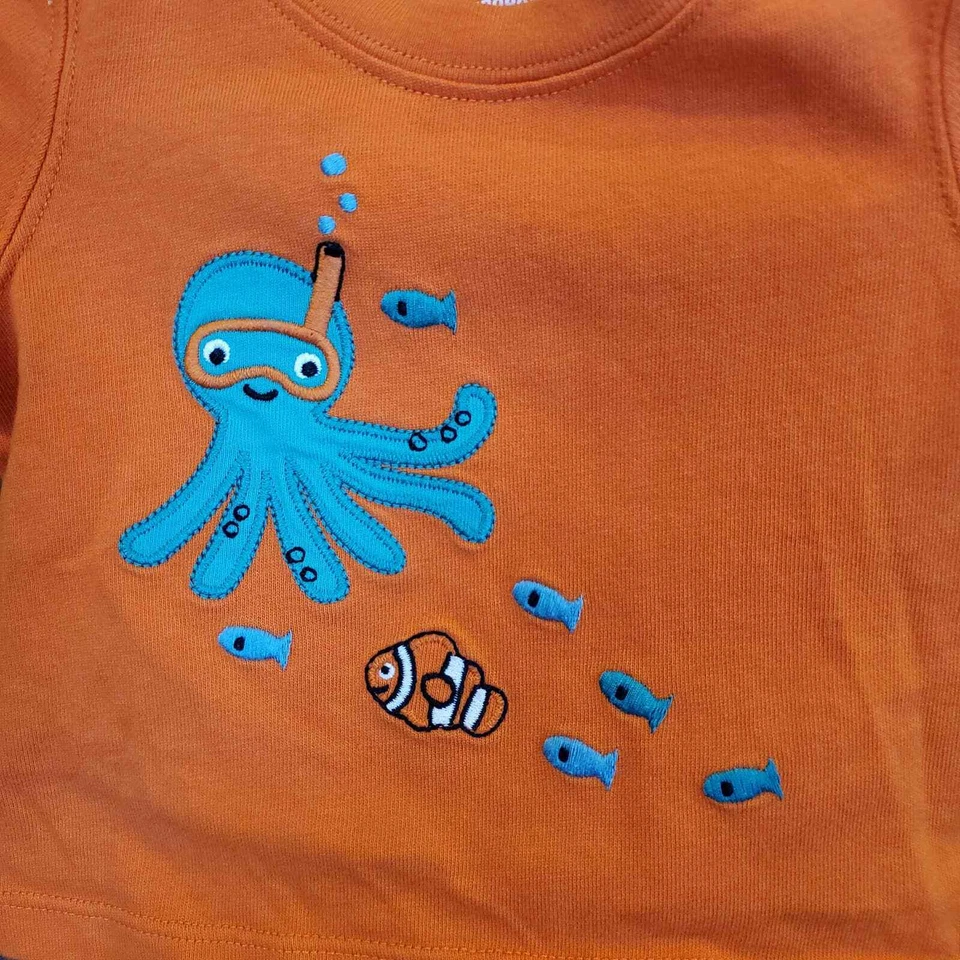Gymboree Octopus - 2 piece set (0-3 mos) - Image 3 of 4