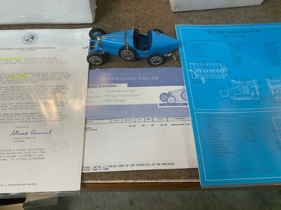 Franklin Mint 1:24 1924 Bugatti Type 35 Racer W/Orig. Paperwork | eBay