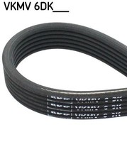SKF Keilrippenriemen Vkmv 6DK1188 FüR Seat VW