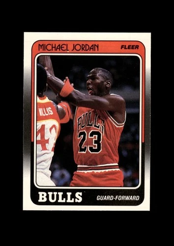1988-89 Fleer Set-Break # 17 Michael Jordan NM-MT OR BETTER \*GMCARDS\*