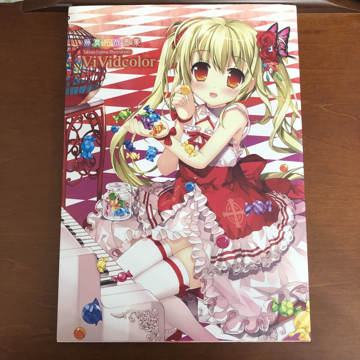 Takuya Fujima Art Collection ViVidcolor Art Book Illustration | eBay