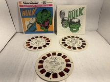 View-Master 1978  THE INCREDIBLE HULK - J26 - 3 Reel Set + Booklet 