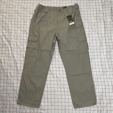 5.11 Tactical Men's Relaxed Fit Ripstop Cargo Pants Khaki 38x31 New