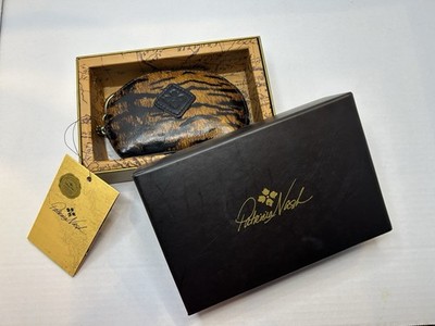 Patricia Nash Italian Leather Tiger Wallet  P25388 New In Box