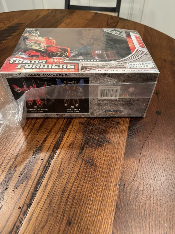 Transformers Universe Inferno 25th Anniversary,2008 Voyager Class, MISB New - Image 3 of 4