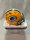 Jordan Love ❤️ Green Bay Packers Signed Ridell Mini Helmet 5 Star COA