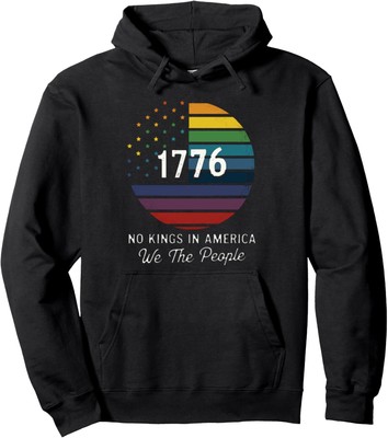 Pro-Democracy Patriotic Protest In America Design Unisex Hooded Sweatshirt
