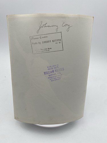 VTG, 1940's, Portrait, Johnny Coy, Original, Murray Korman, William Morris - Picture 2 of 11