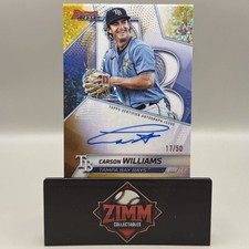 2025 Bowmans Best Carson Williams Mini Diamond Auto /50 #B25-CW