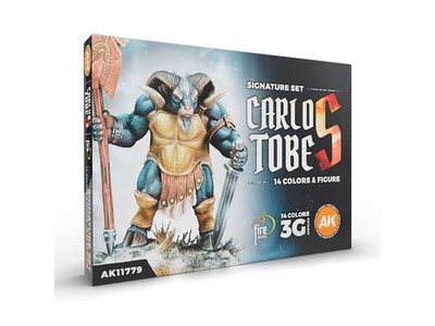 AK Interactive - Signature Set ''Carlos Tobes'' 14 Farben & 1 Figur - 3. Genera...
