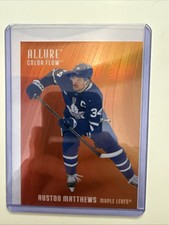 2025 Auston Matthews Red/Orange Color Flow Toronto Maple Leafs CF-26