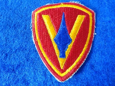 A6-02) Original Patch US Marine Corps USMC 5th Marine Division
