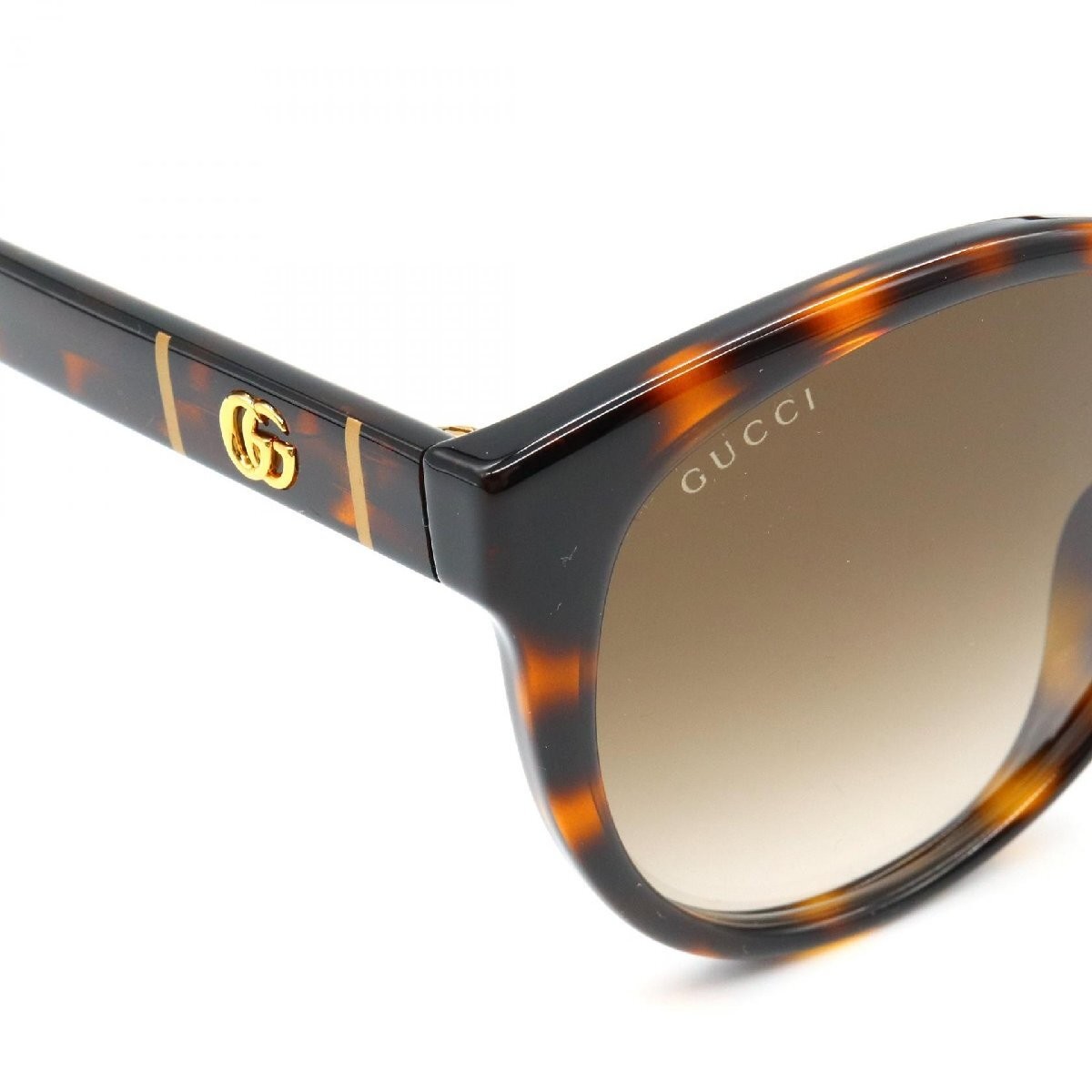 Gucci Tortoiseshell Brown Gradient Designer Sungl… - image 7