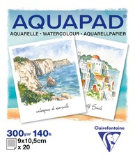 Clairefontaine 5x Aquapad Polaroid 9x10,5 20B...