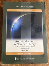 The Great Courses An Introduction to Number Theory by Edward B. Burger DVD 