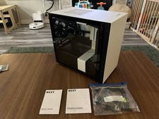 NZXT H210i Mini-ITX Case - White - With Kraken Z53 AIO