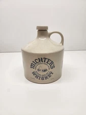 MICHTER'S Pot Still Whiskey Stoneware Jug EMPTY  Made in USA Series B 1976