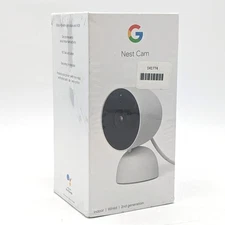 Google Nest Cam 2nd Gen Indoor Security Camera GA01998-US (GJQ9T)