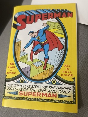 DC Comics Gold Mint Action Comics #1 Superman 1938 1st Edition Reprint