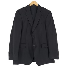 Strellson Blazer Jacket Virgin Wool Black Qk9 Size EU 52 UK/US 42