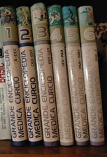 " GRANDE ENCICLOPEDIA MEDICA FOTOGRAFICA CURCIO" IN SEI VOLUMI DEL 1979