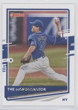 2020 Panini Donruss Nickname Variation Jacob deGrom (The deGrominator) #71 uk2