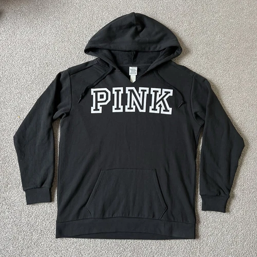 UNDERCOVER FELPA CON CAPPUCCIO VS VICTORIAS SECRET ROSA DAILY LOUNGE TAGLIA MEDIA