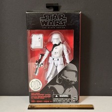 Star Wars 6  Black Series FIRST ORDER SNOWTROOPER OFFICER - Exclusive NIB Sealed