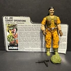 VINTAGE 1980'S HASBRO GI JOE SPECIAL MISSION BRAZIL CLAYMORE COMPLETE With Card!