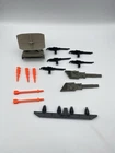 GI Joe Mobile Command Center MCC 1987 Parts Lot Guns Front Bumper Missiles