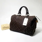 TARIFF FREE Auth Louis Vuitton Speedy 30 (Mini Lin) M95224 With Dust Bag CLA712