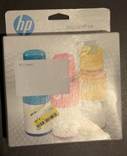 Genuine HP 31 3-Pack Cyan, Magenta, Yellow Ink Bottles 9C228AN