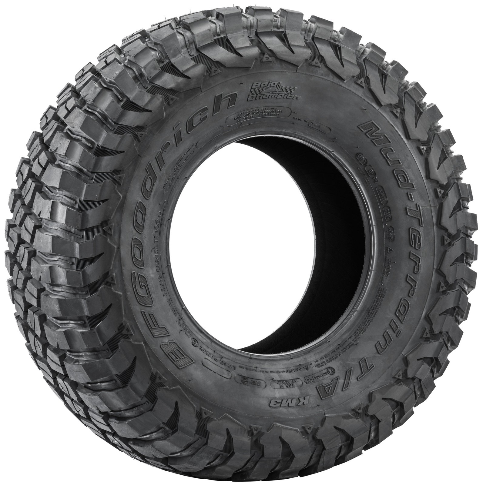 Pneu BF Goodrich MUD KM3 idéal pour le bivouac et les pistes de montagne R15