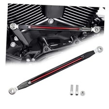 Two-Tone Collection Shifter Linkage, Black & Red Anodized, Compatible with 86