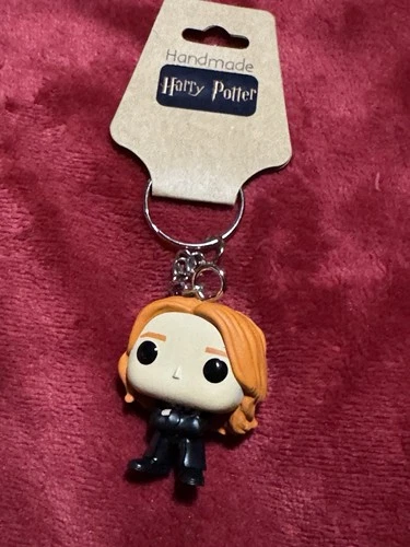 Handmade Harry Potter - George Weasley in Yule Ball tuxedo Pocket Pop Keychain!