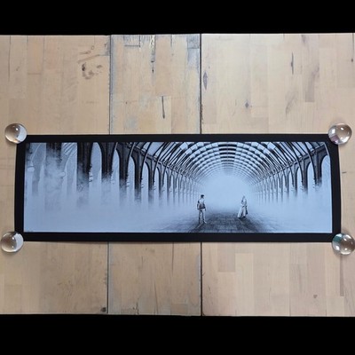 Mark Englert Platform 9 3/4'' Variant 36''x12'' Screen Print Limited Edition 47/75