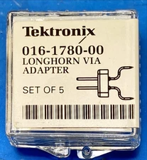 Open Box Tektronix 016-1780-00 Long Horn TwinTip Adapters, Pkg of 4 FREE SHIP