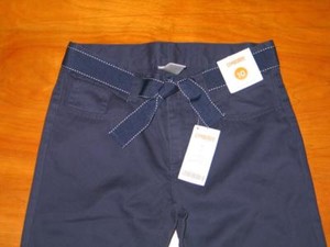 Gymboree Uniform Shop Navy Blue Bermuda Shorts w//Belt 4 5 6 8 10 NEW