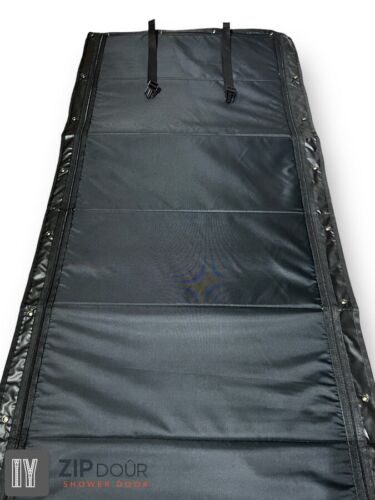 ZIPdoûr Insulated Zip Campervan Shower Door or Bulkhead Door Opening 1800x600 - Picture 22 of 24