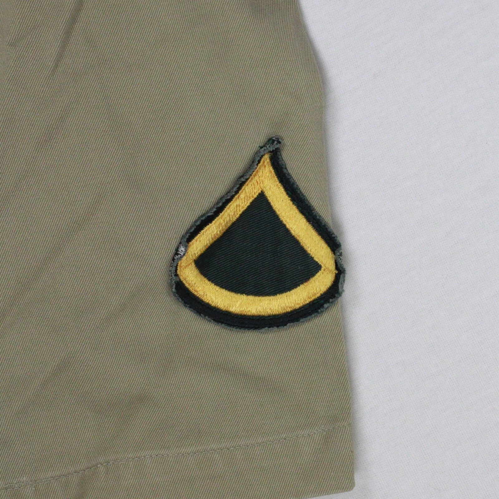 Vintage 60's 1964 US Army Cotton Utility Shirt Size Small 14