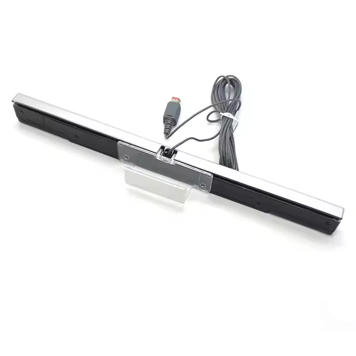SENSOR BAR FOR NINTENDO WII & WII U WITH STAND WIRED INFRARED RECEIVER - NEW - Image 4 of 4